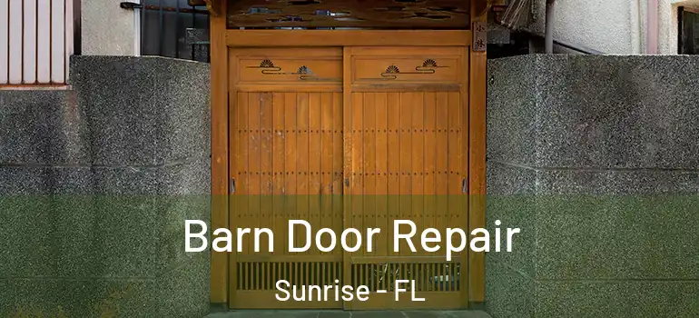  Barn Door Repair Sunrise - FL