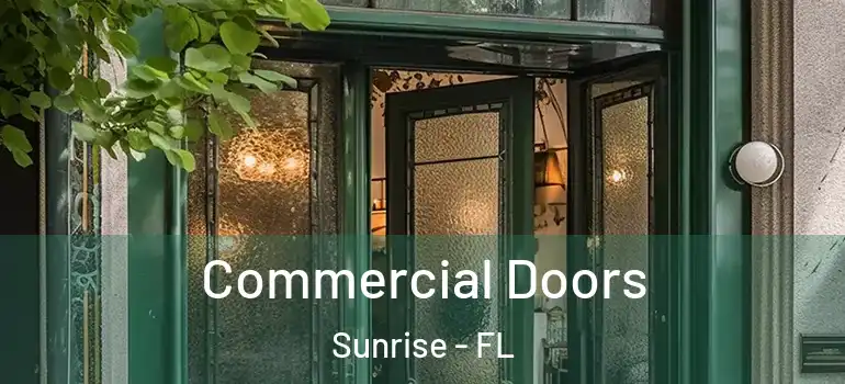  Commercial Doors Sunrise - FL
