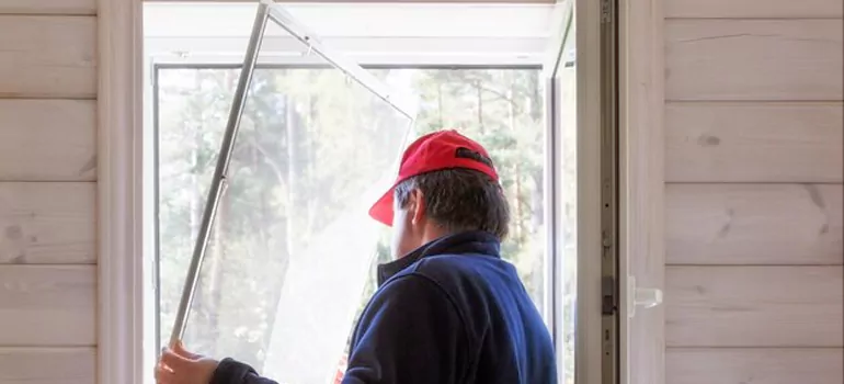 Expandable Window Screen Installation in Sunrise, FL