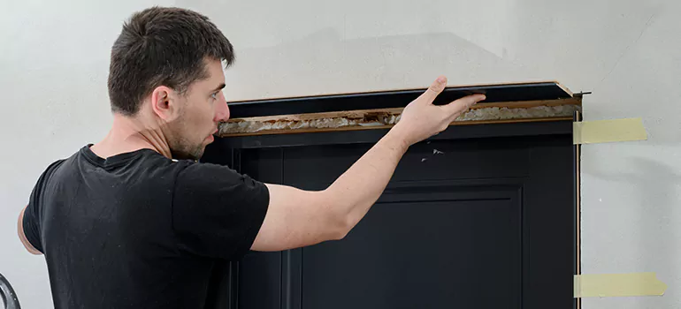 Wood Door Hole Repair in Sunrise, FL