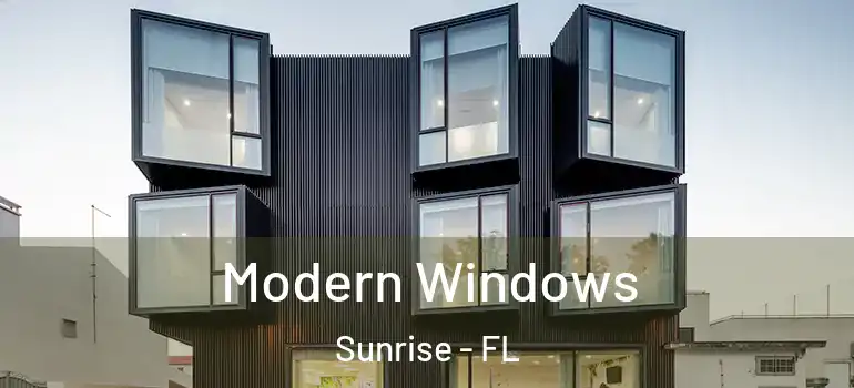  Modern Windows Sunrise - FL